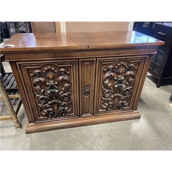 VINTAGE FLIP TOP BAR SERVER
