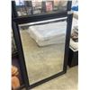 Image 2 : 2 BLACK FRAME MIRRORS