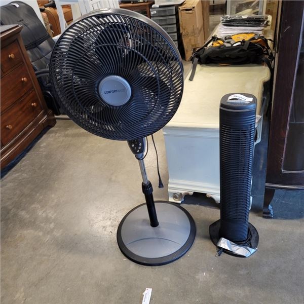 COMFORT MATE FLOOR FAN AND TOWER FAN