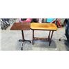Image 1 : 2 ANTIQUE PARLOUR TABLES