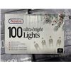 Image 2 : 12 NEW PREXTEX XMAS LIGHTS, 100 ULTRA BRIGHT LIGHTS PER PACKAGE