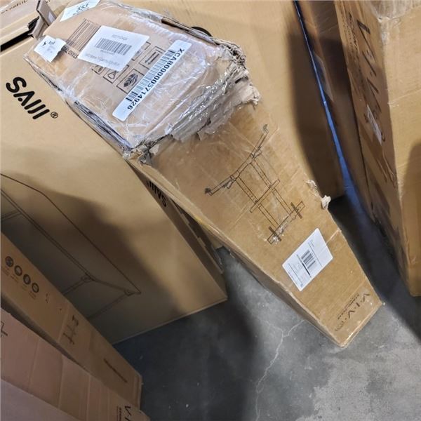 VIVO BLACK MOBILE TV CART