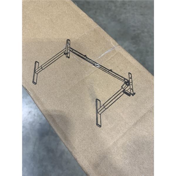 BLACK ELECTRIC SINGLE MOTOR DESK FRAME
