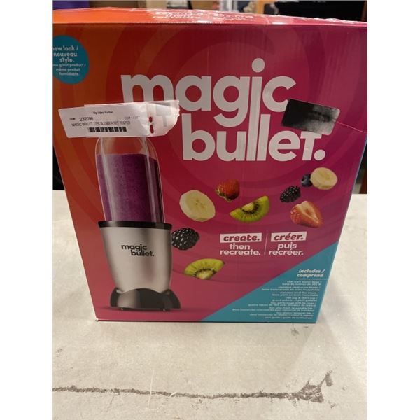 MAGIC BULLET 17PC BLENDER SET TESTED WORKING