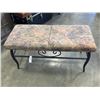 Image 1 : DECORATIVE PADDED BENCH