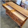 Image 3 : OAK SERVING CABINET