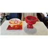 Image 1 : DECORATIVE PLANTER, PLATE AND BOWL