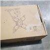 Image 1 : BLACK ELECTRIC FLIP DOWN TV CEILING MOUNT