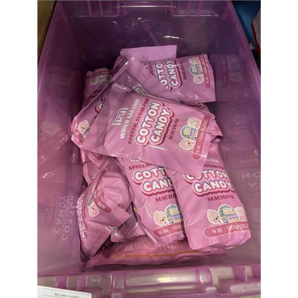 LOT OF SPECIAL SUGAR FOR COTTON CANDY MACHINE
