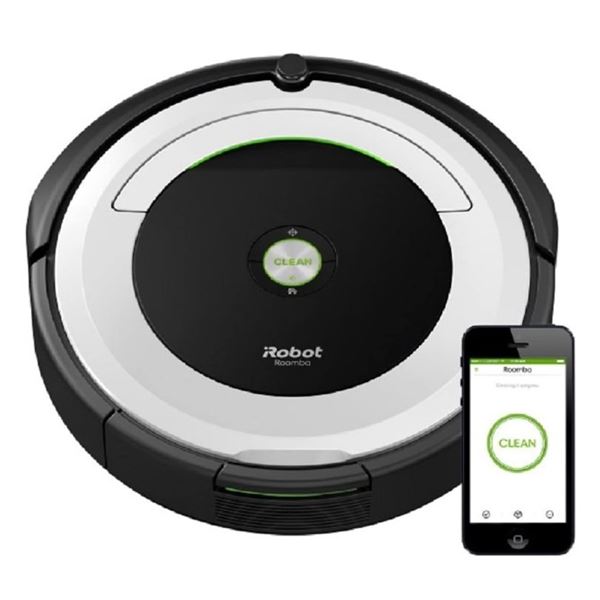 IROBOT ROOMBA 695 WIFI VACUUMING ROBOT - TESTED WORKING, NO CHARGE DOCK RETAIL IS $329