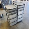 Image 1 : 2 PLASTIC ORGANIZERS