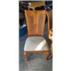 Image 3 : VINTAGE THOMASVILLE FRENCH POLISH PECAN DINING TABLE WITH 8 CHAIRS, 2 LEAVES AND PROTECTIVE COVER