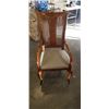 Image 4 : VINTAGE THOMASVILLE FRENCH POLISH PECAN DINING TABLE WITH 8 CHAIRS, 2 LEAVES AND PROTECTIVE COVER