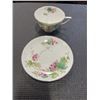 Image 10 : GROUP OF 5 CUPS AND SAUCERS, ROYAL ALBERT ANCESTRAL SERIES, ROYAL DALTON ROYAL ALBERT BRIDESMAID ROS