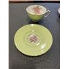 Image 8 : GROUP OF 5 CUPS AND SAUCERS, ROYAL ALBERT ANCESTRAL SERIES, ROYAL DALTON ROYAL ALBERT BRIDESMAID ROS