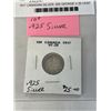 Image 1 : 1917 CANADIAN SILVER .925 GEORGE V 25 CENT