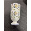 Image 2 : ROYAL ALBERT PETIT POINT TEAPOT AND MINTON VASE