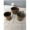 Image 1 : 3 PLANT POTS