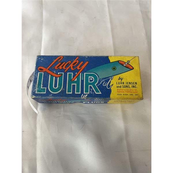 LUCKY LUHR SALMON PLUG WITH ORIGINAL BOX