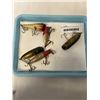 Image 1 : 5 VINTAGE UNMARKED FISHING LURES