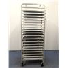 Image 4 : Thorinox Slide Mobile Sheet Rack With Sheet Pans & Cooling Racks - Lot of 38pcs|VN-23/R1