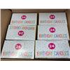 Image 5 : 2.5" Birthday Candles 24candles/pks- Lot of 144 pks ( 1 case )|L4-3
