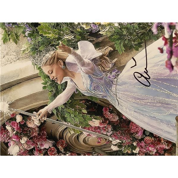 Ariana Grande Wicked signed movie photo