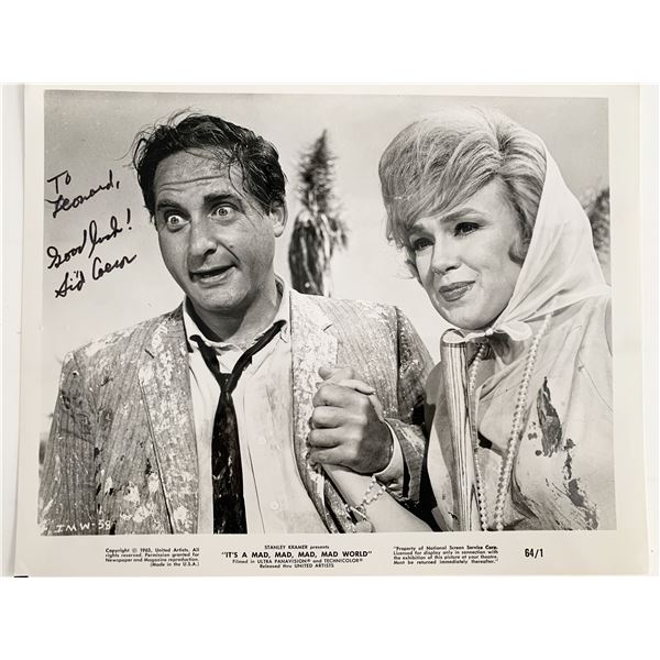 It's a Mad, Mad, Mad, Mad World Sid Caesar signed movie photo