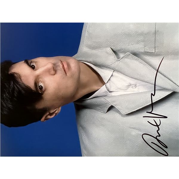 Talking Heads David Byrne signed photo