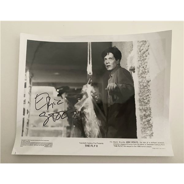 The Fly II Eric Stoltz signed movie photo