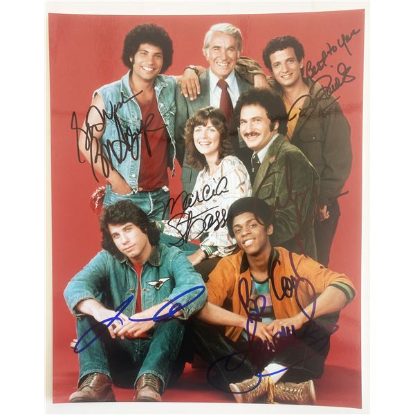 Welcome Back, Kotter cast signed photo