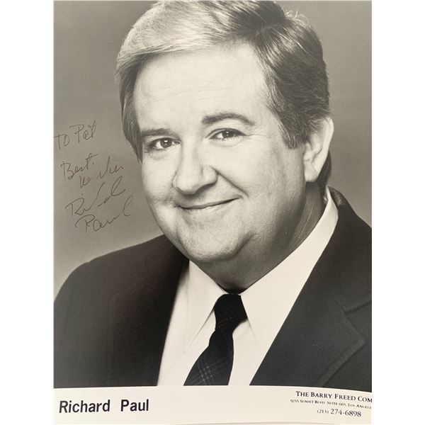 The Wonder Years Richard Paul signed photo