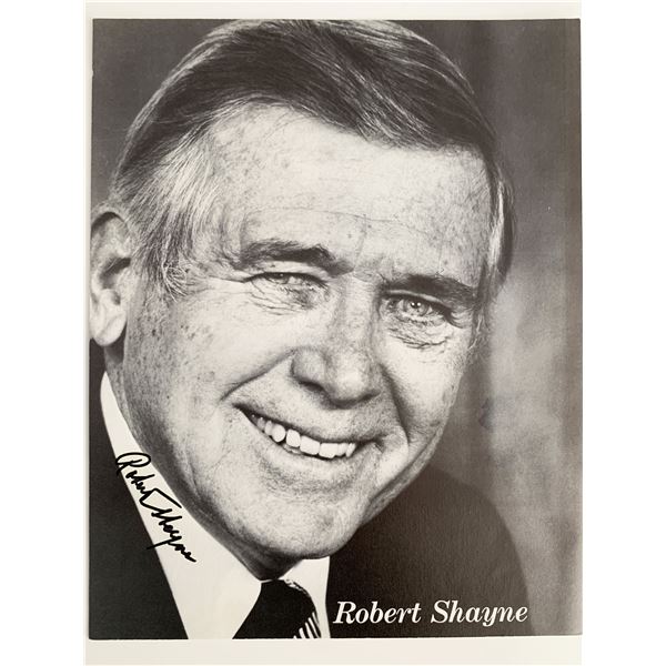Robert Shayne signed photo