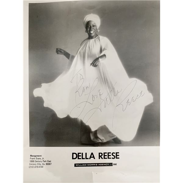 Della Reese signed photo