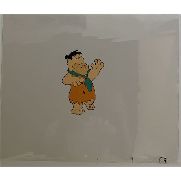 The Flintstones hand painted Fred sericel