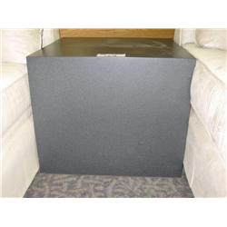 Charcoal Grey Cube Table