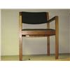 Image 1 : 3   Walnut Framed Client Chairs