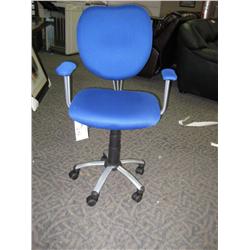 Blue Ergo Gas Lift Task Chair