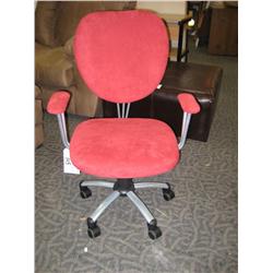 Red  Ergo Gas Lift Task Chair