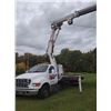 Image 20 : 1992 FORD SUPER CAB F 650 CAT 3126 DSL ENGINE SPEED CRANE TRUCK 22 FT BED