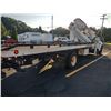 Image 4 : 1992 FORD SUPER CAB F 650 CAT 3126 DSL ENGINE SPEED CRANE TRUCK 22 FT BED