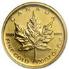 Image 1 : 1/20 Oz Canadian Gold Maple Leaf Coin Backdated (Uncirculated) Random