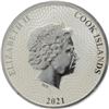 Image 2 : Cook Islands .999 Fine Silver 25 Cents