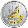 Image 1 : RCM 2014 25 cent Coin - Eastern Meadowlark