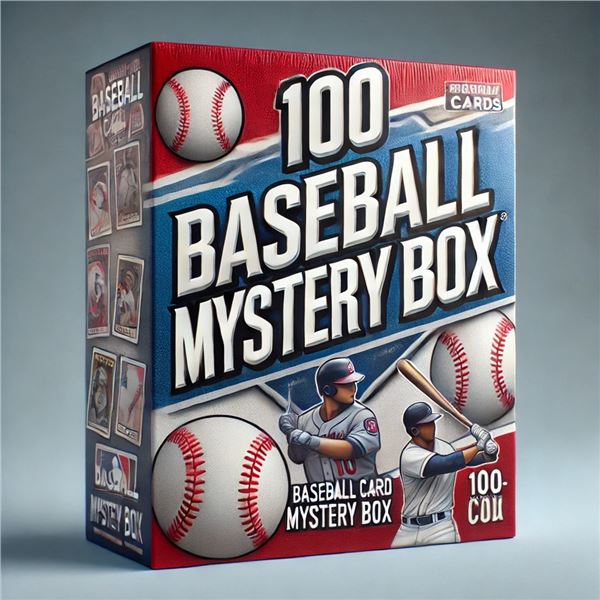 Baseball Cards - Mystery Box - 100 Cards