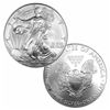 Image 1 : 2008 $1 US American Silver Eagle UNC One Ounce FINE Silver Round Coin Dollar BU