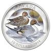 Image 1 : 2014 $10 DUCKS OF CANADA: PINTAIL DUCK - PURE SILVER COIN