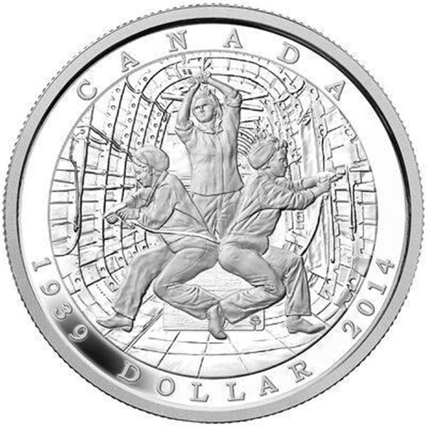 RCM 2014 Proof Silver Dollar Coin