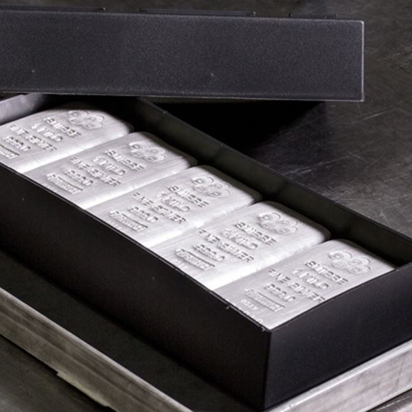 Monster Box - 15 x 1 Kilo PAMP Silver Cast Bar