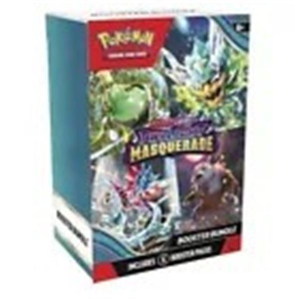 Twilight Masquerade Scarlet & Violet Pokemon TCG Booster Bundle